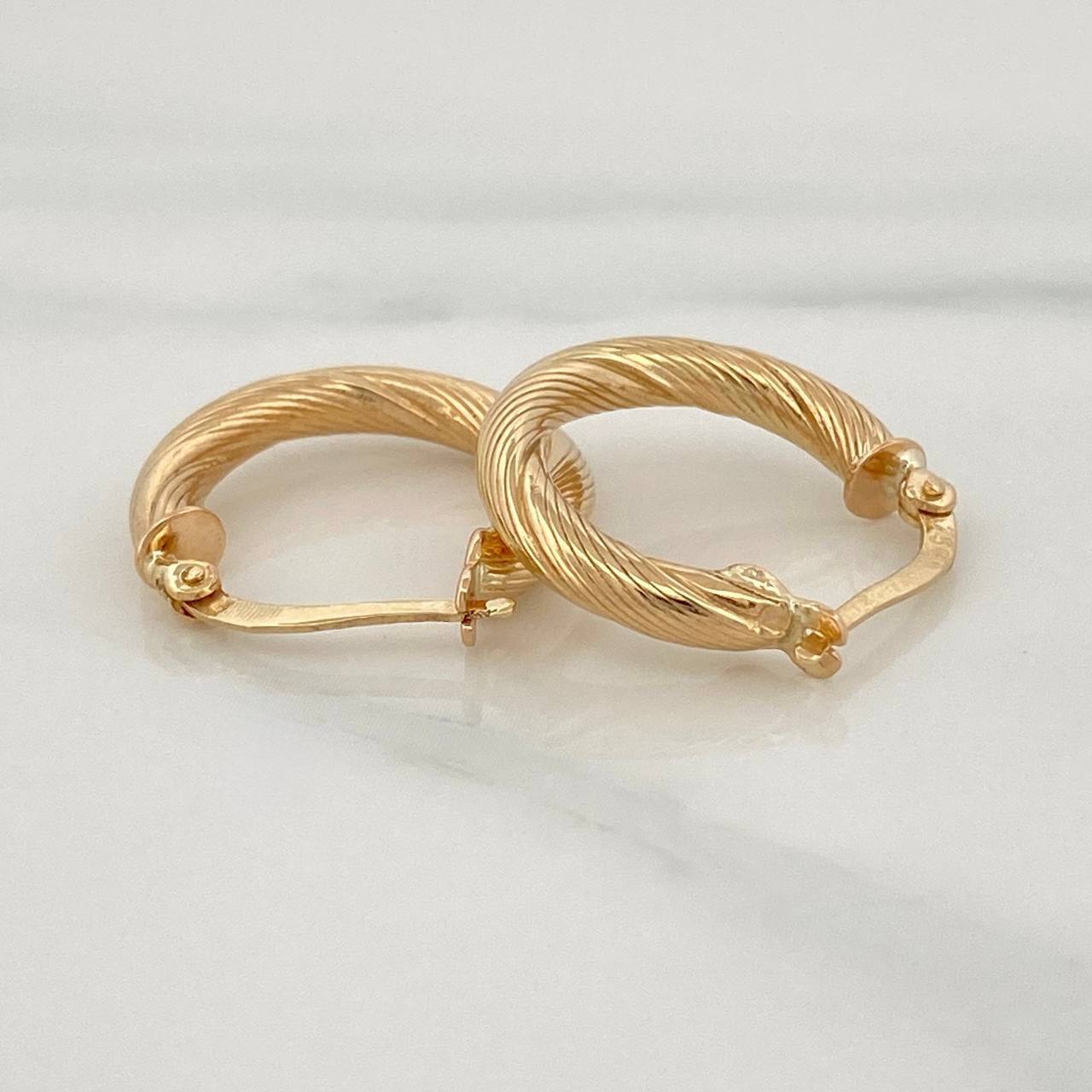 Candongas Rudi 2.15 g / 2 cm Oro Amarillo 18K