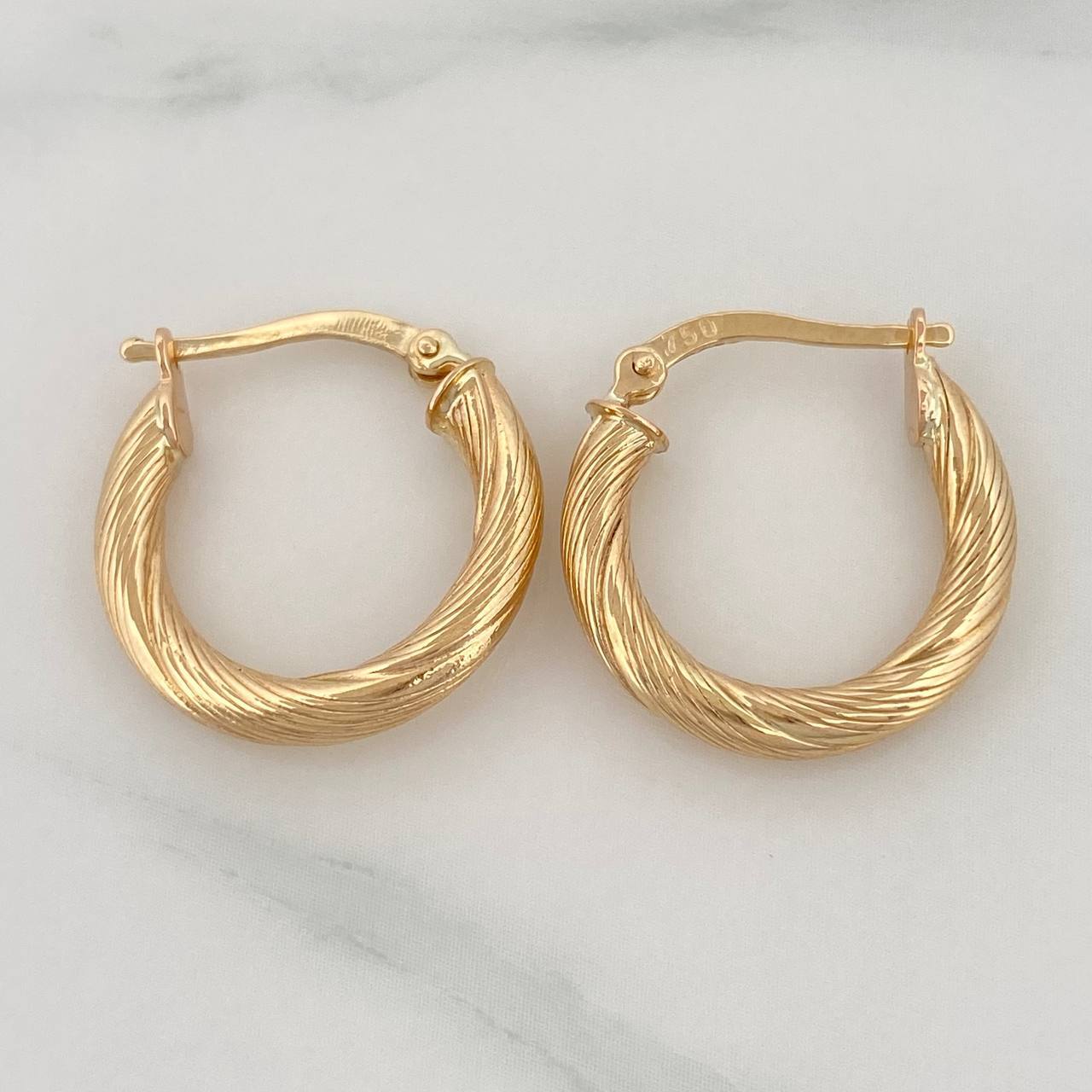 Candongas Rudi 2.05 g / 2 cm Oro Amarillo 18K