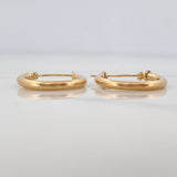 Candongas Jass 1.45 g / 1.7 cm Oro Amarillo 18K