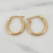 Candongas Jass 1.5 g / 1.7 cm Oro Amarillo 18K