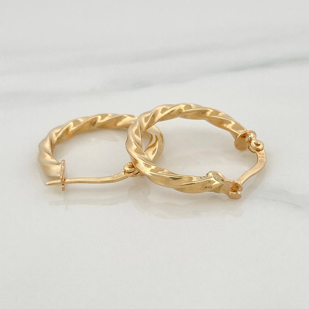 Candongas Lupe 1.95 g / 2.2 cm Oro Amarillo 18K