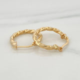 Candongas Lupe 1.95 g / 2.2 cm Oro Amarillo 18K