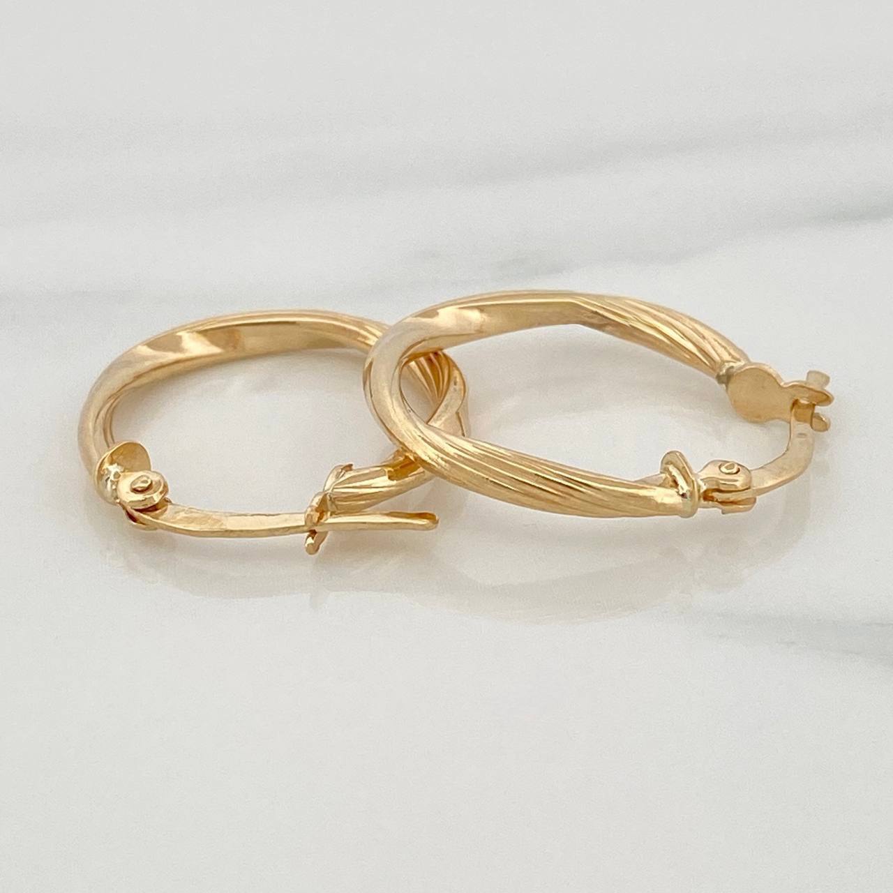 Candongas Mai 1.75 g / 2 cm Oro Amarillo 18K