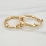 Candongas Mai 1.75 g / 2 cm Oro Amarillo 18K