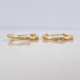 Candongas Mary 1.2 g / 1.7 cm Oro Amarillo 18K