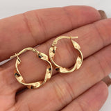 Candongas Kari 1.9 g / 2 cm Oro Amarillo 18K