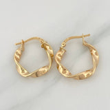 Candongas Remi 1.85 g / 2.3 cm Oro Amarillo 18K