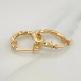 Candongas Kari 1.85 g / 2 cm Oro Amarillo 18K