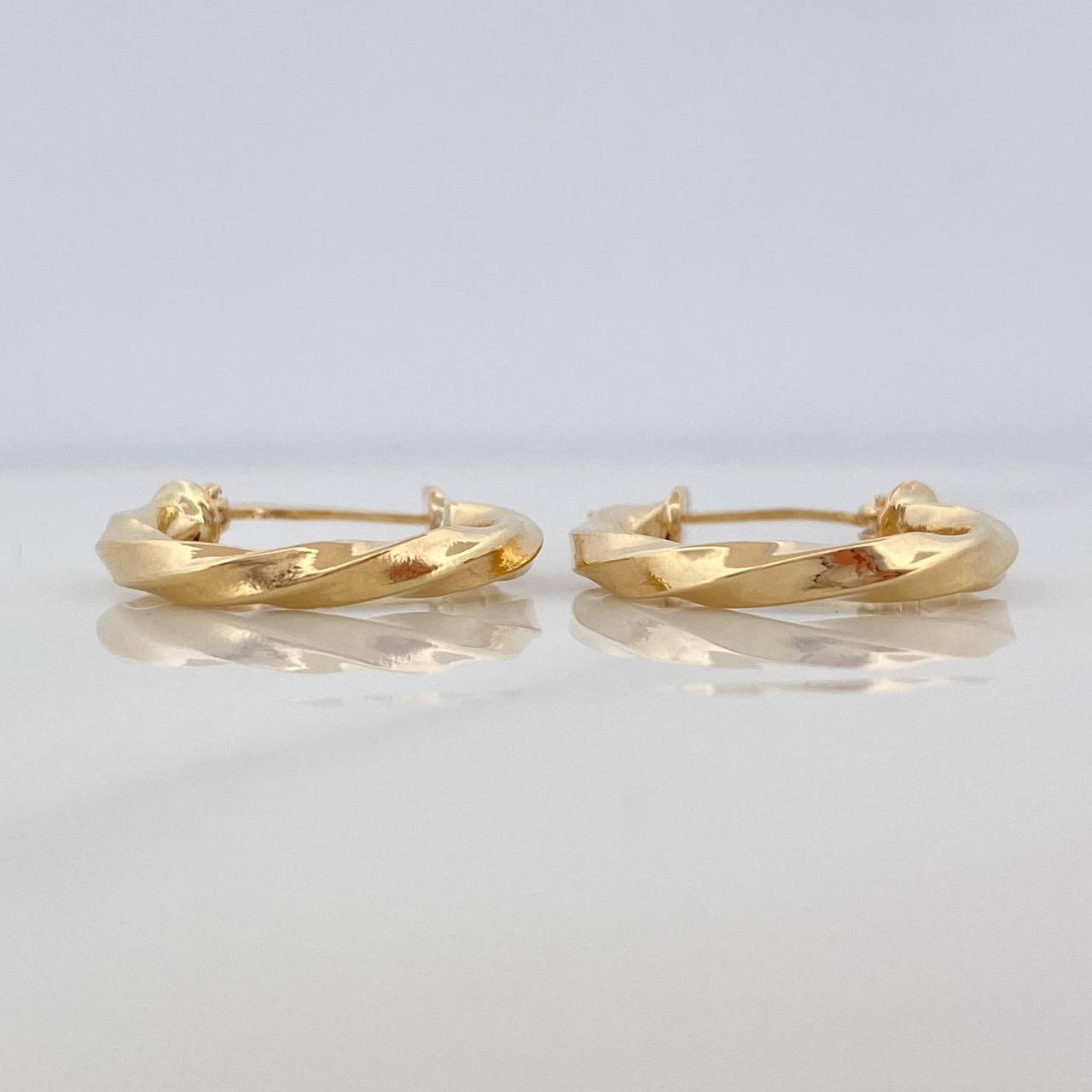 Candongas Kari 1.85 g / 2 cm Oro Amarillo 18K