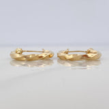 Candongas Kari 1.85 g / 2 cm Oro Amarillo 18K