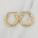 Candongas Kari 1.85 g / 2 cm Oro Amarillo 18K