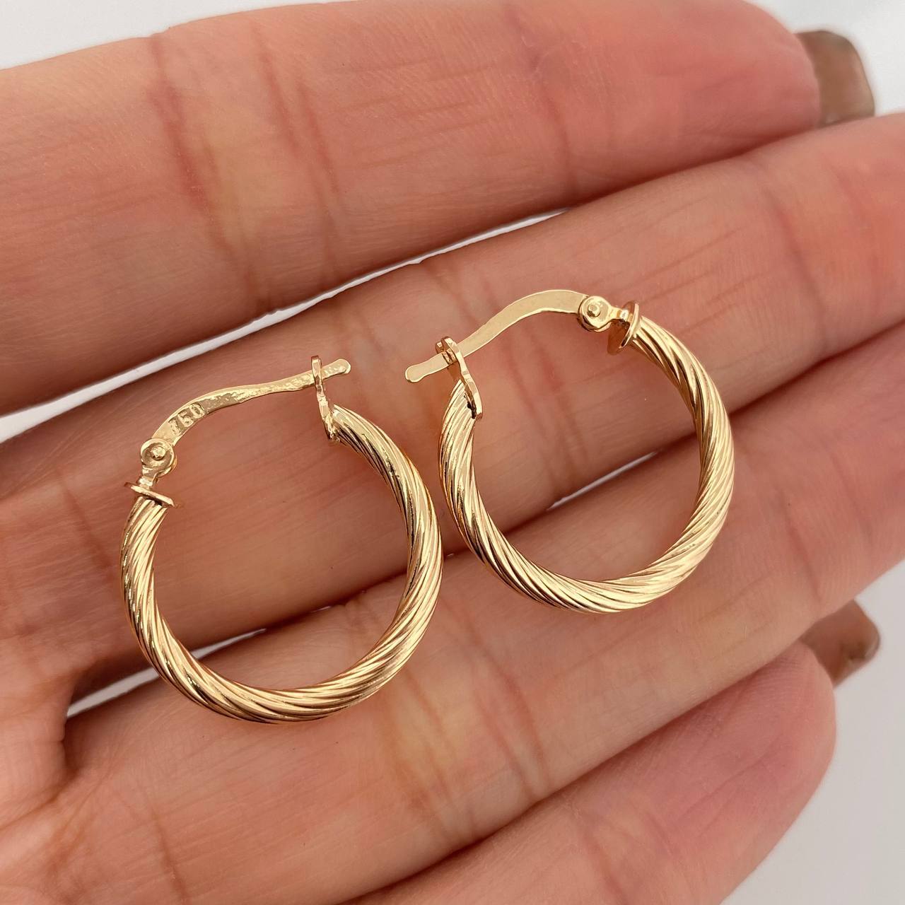 Candongas Sofi 1.85 g / 2 cm Oro Amarillo 18K