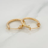 Candongas Sofi 1.85 g / 2 cm Oro Amarillo 18K