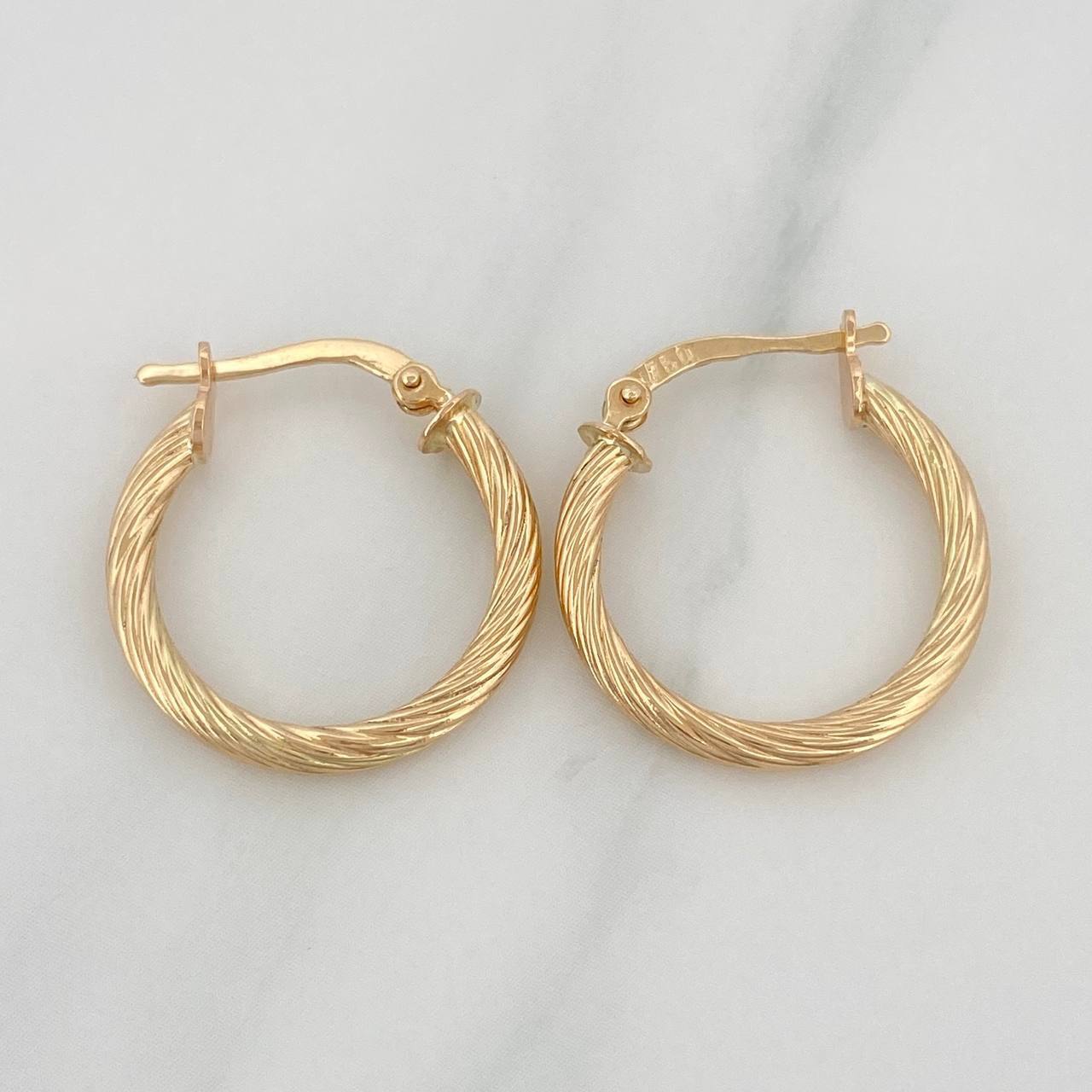Candongas Sofi 1.85 g / 2 cm Oro Amarillo 18K