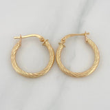 Candongas Sofi 1.85 g / 2 cm Oro Amarillo 18K