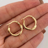 Candongas Grace 2 g / 2 cm Oro Amarillo 18K