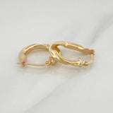 Candongas Grace 2 g / 2 cm Oro Amarillo 18K