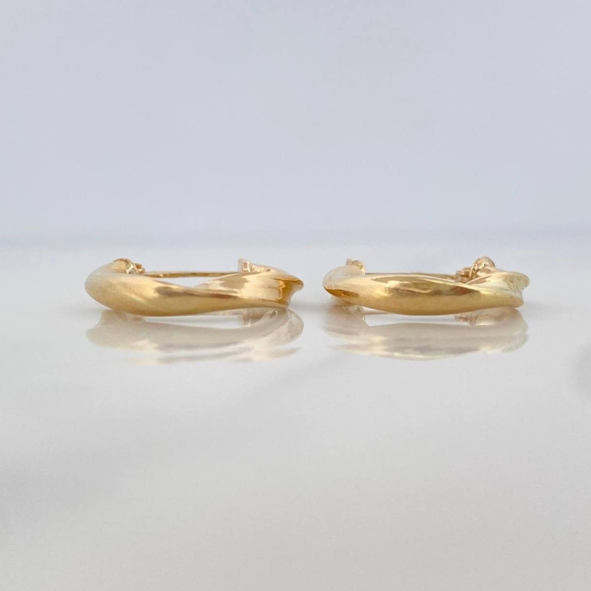 Candongas Grace 2 g / 2 cm Oro Amarillo 18K