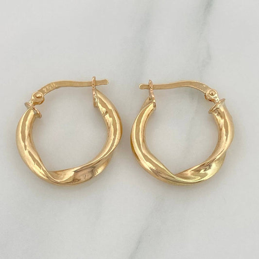 Candongas Grace 2 g / 2 cm Oro Amarillo 18K