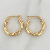 Candongas Grace 2 g / 2 cm Oro Amarillo 18K