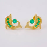 Topos Delfin Esmeraldas 31Pts 2.75 g / 1.3 mm Oro Amarillo 18K