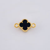 Herraje Trebol 0.5 g / 1.2 cm Oro Amarillo 18K