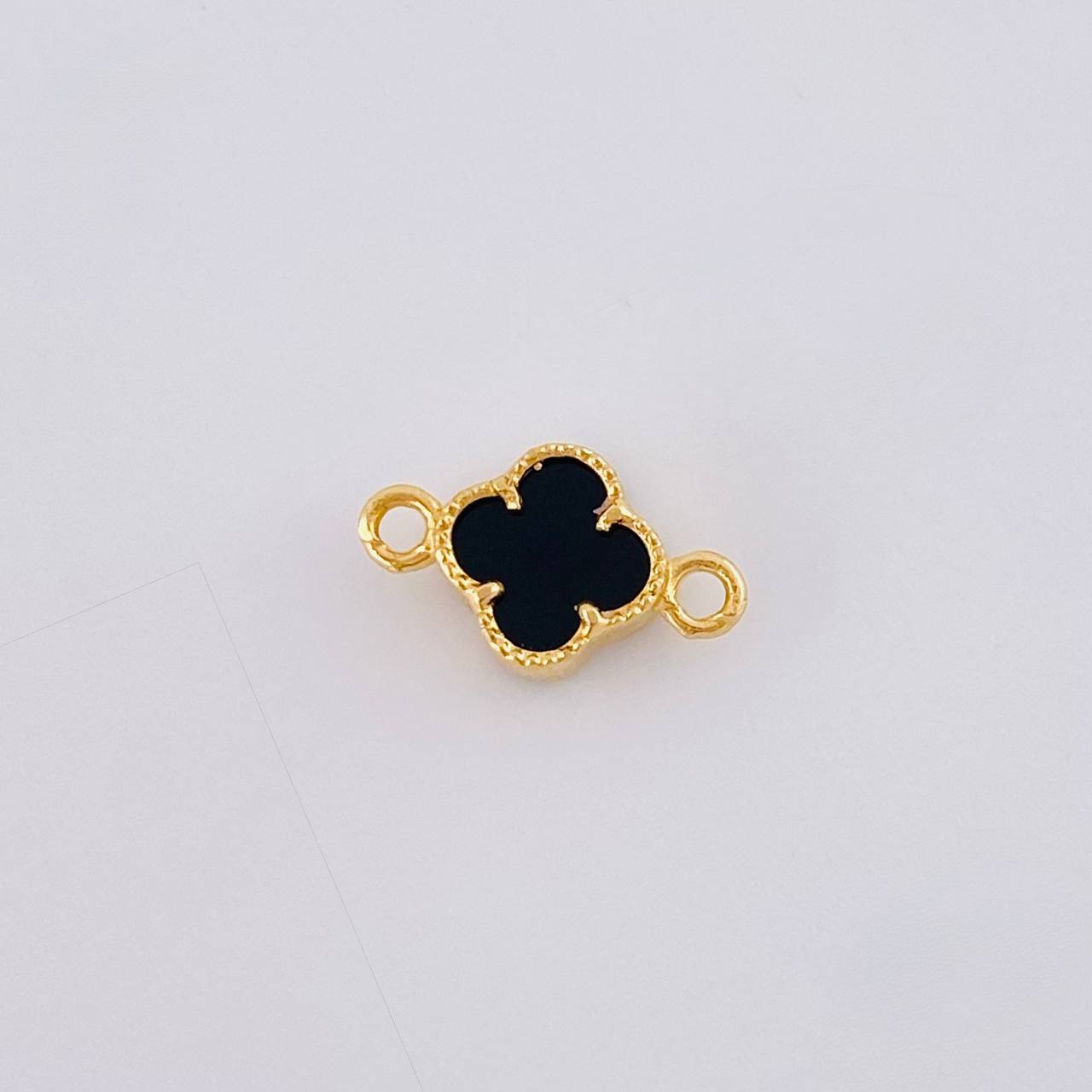 Herraje Trebol 0.5 g / 1.2 cm Oro Amarillo 18K