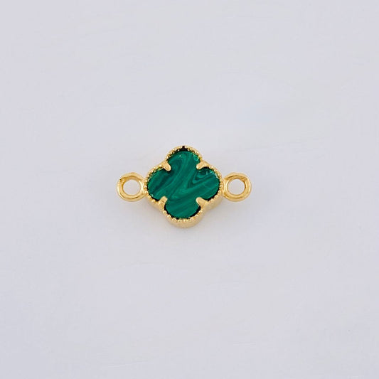 Herraje Trebol 0.5 g / 1.2 cm Oro Amarillo 18K