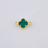 Herraje Trebol 0.5 g / 1.2 cm Oro Amarillo 18K