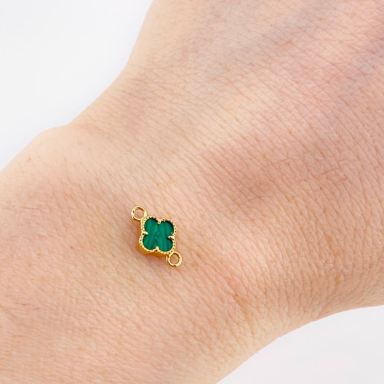 Herraje Trebol 0.45 g / 1.2 cm Oro Amarillo 18K