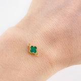 Herraje Trebol 0.5 g / 1.2 cm Oro Amarillo 18K