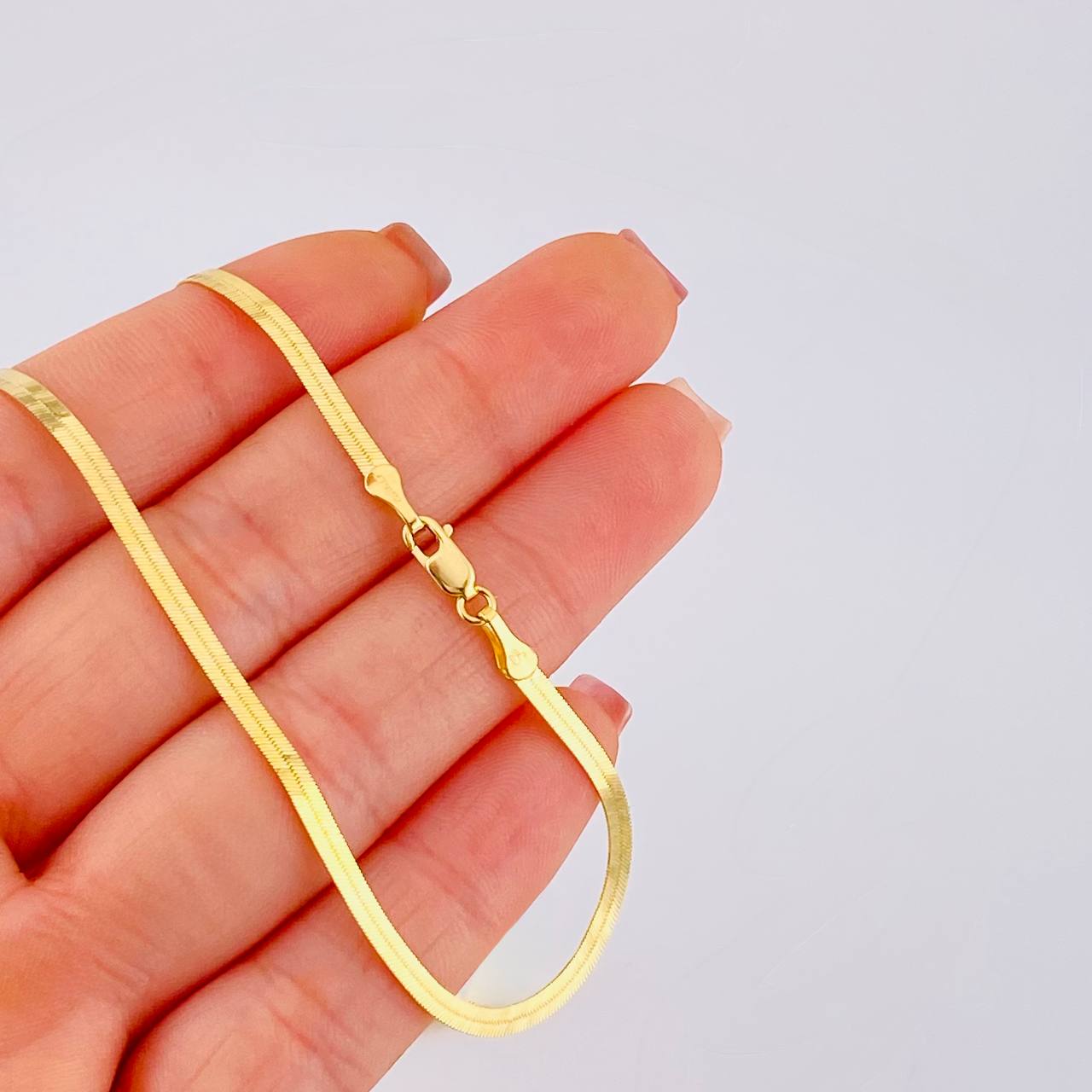 Cadena Espejo 5.6 g / 50.4 cm / 2.35 mm Oro Amarillo 18K