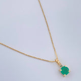 Set Veneciana+ Redonda Esmeralda 18 Pts 1.25gr / 50cm / 0.45mm Oro Amarillo 18K %
