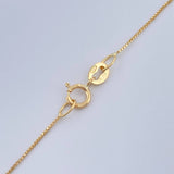 Set Veneciana+ Redonda Esmeralda 23 Pts 1.3gr / 50cm / 0.45mm Oro Amarillo 18K %