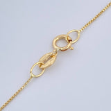Set Veneciana+Delfin Esmeralda 08 Pts 1.4gr / 50.8cm / 0.46mm Oro Amarillo 18K %