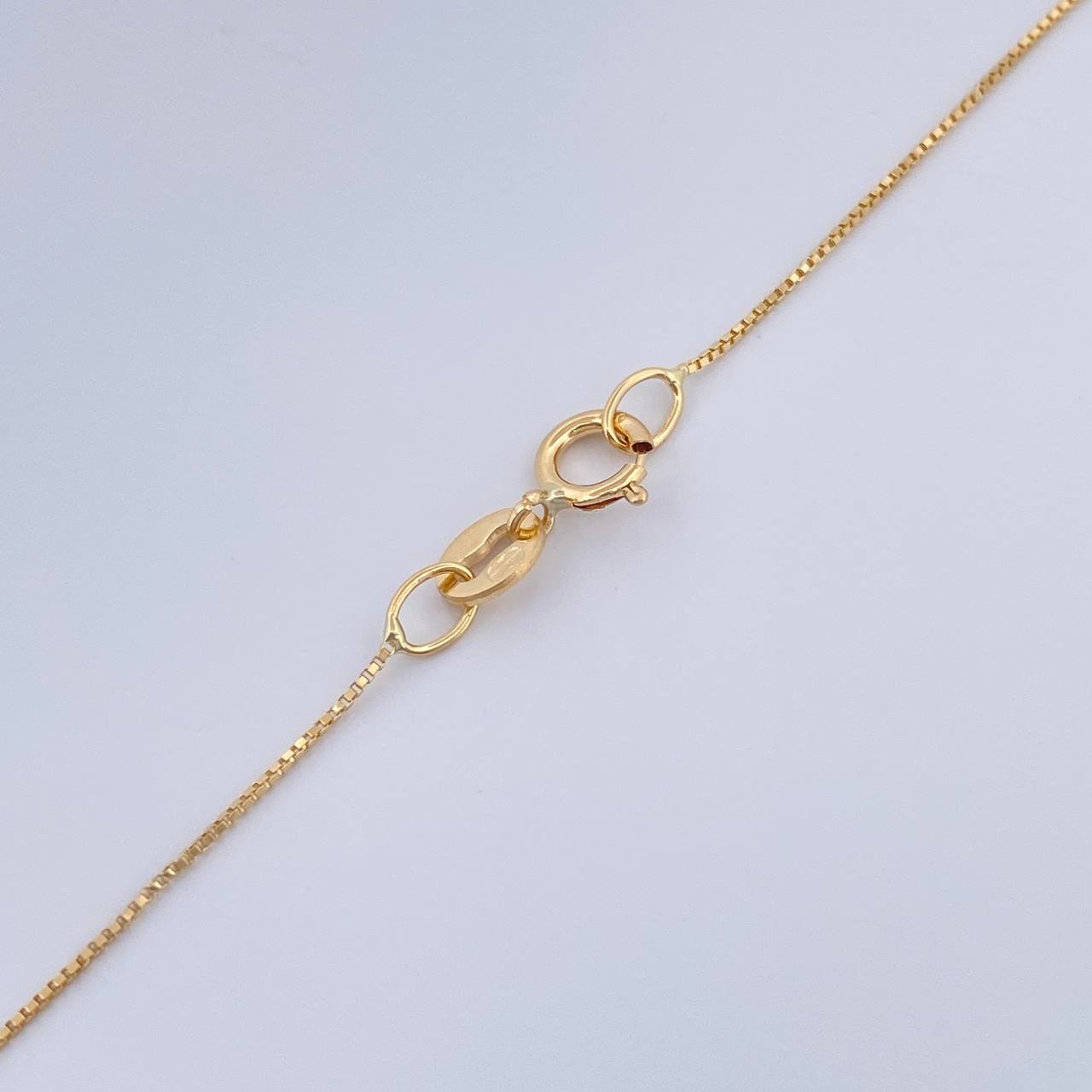 Set Veneciana+ Redonda Esmeralda 08 Pts 1.2gr / 50cm / 0.54mm Oro Amarillo 18K %