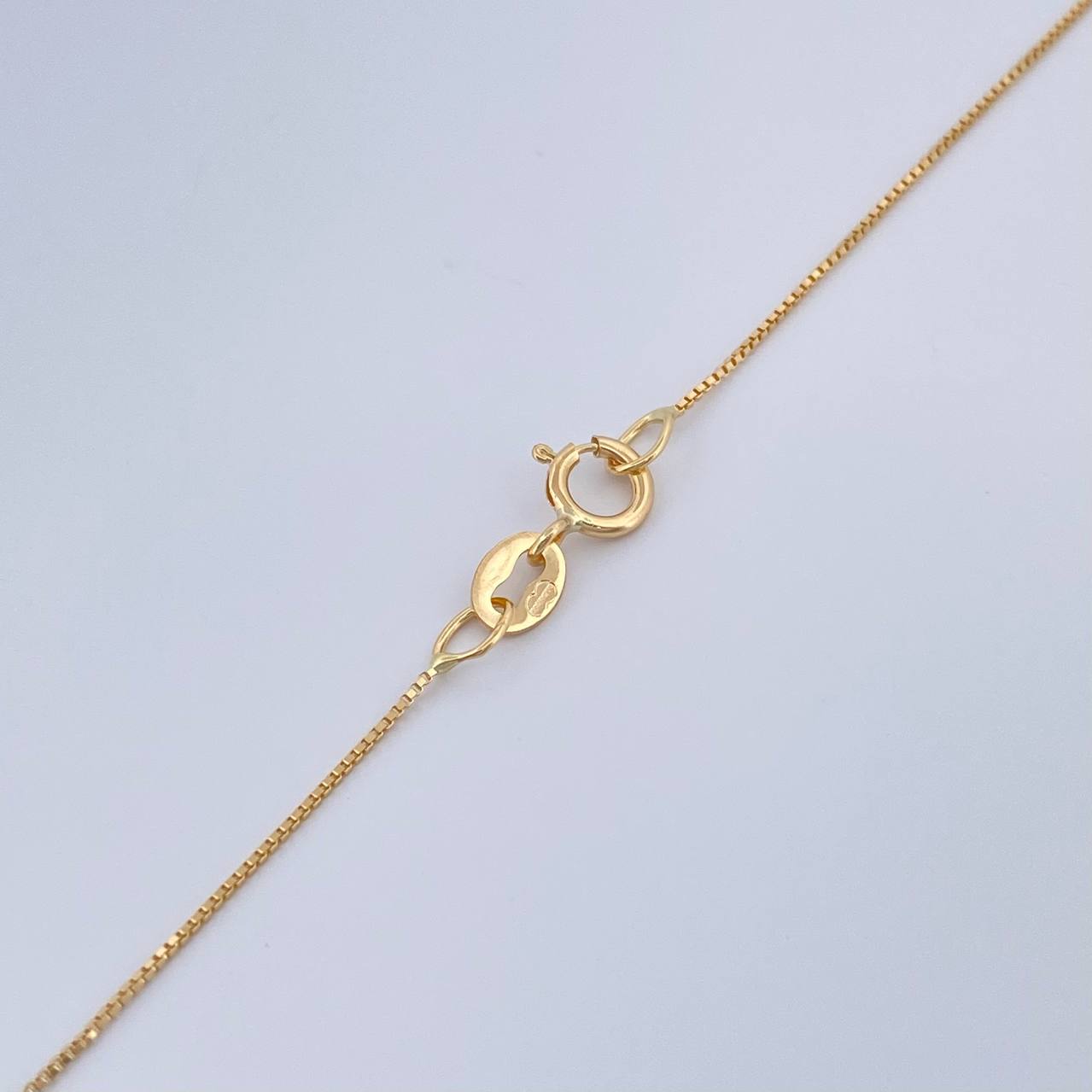 Set Veneciana+Sirena Esmeralda 03 Pts 1.3gr / 50cm / 0.45mm Oro Amarillo 18K %