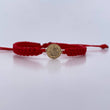 Pulsera Roja San Benito 0.7gr / Oro Amarillo 18K &