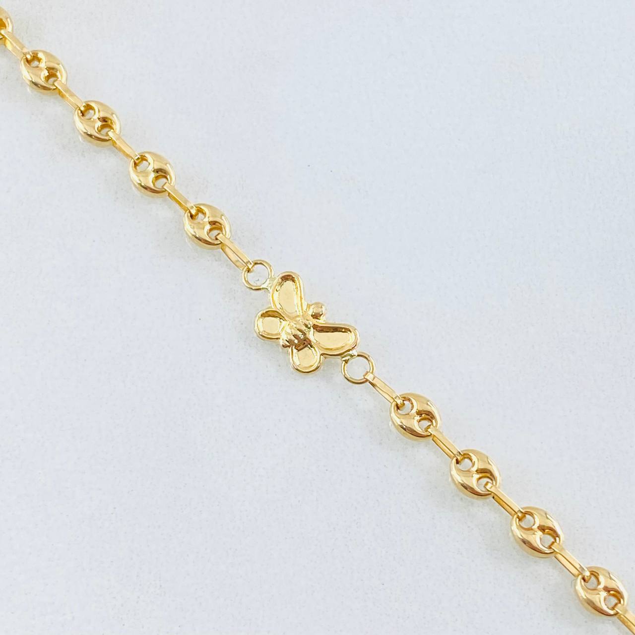 Pulso GC Mariposa 2.25gr / 18cm / Oro Amarillo 18K *