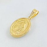 Dije Virgen Milagrosa 1.55gr / 2.8cm / Oro Amarillo 18K ©
