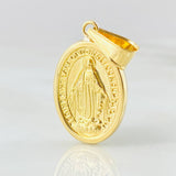 Dije Virgen Milagrosa 1.7gr / 2.8cm / Oro Amarillo 18K *