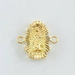 Herraje Silueta Virgen Guadalupe 1.2gr / 1.7cm / Oro Amarillo 18K ©