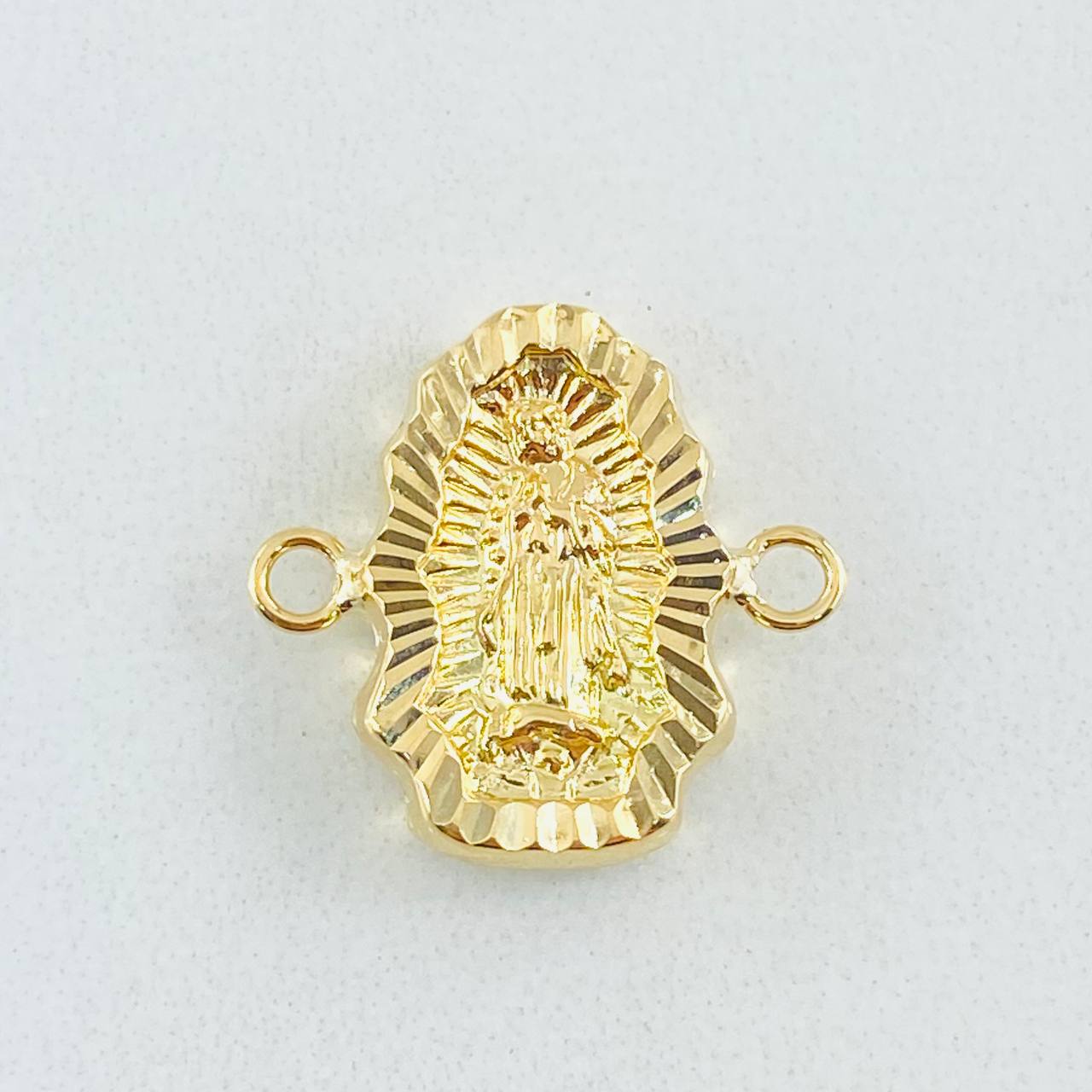 Herraje Virgen Guadalupe 1.2gr / 1.6cm / Oro Amarillo 18K *