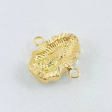 Herraje Virgen Guadalupe 1.2gr / 1.6cm / Oro Amarillo 18K *