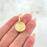 Dije San Benito 1.5gr / 2.5cm / Oro Amarillo 18K