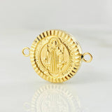 Herraje San Benito 1.55gr / 2.2cm / Oro Amarillo 18K ©