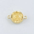 Herraje San Benito 0.95gr / 1.2cm / Oro Amarillo 18K *