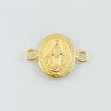 Herraje Virgen Milagrosa 0.6gr / 1.6cm / Oro Amarillo 18K ©