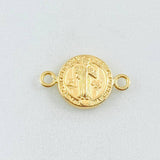 Herraje San Benito 0.55gr / 1.6cm / Oro Amarillo 18K ©