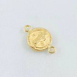 Herraje San Benito 1.1 g / 1.7 cm Oro Amarillo 18K
